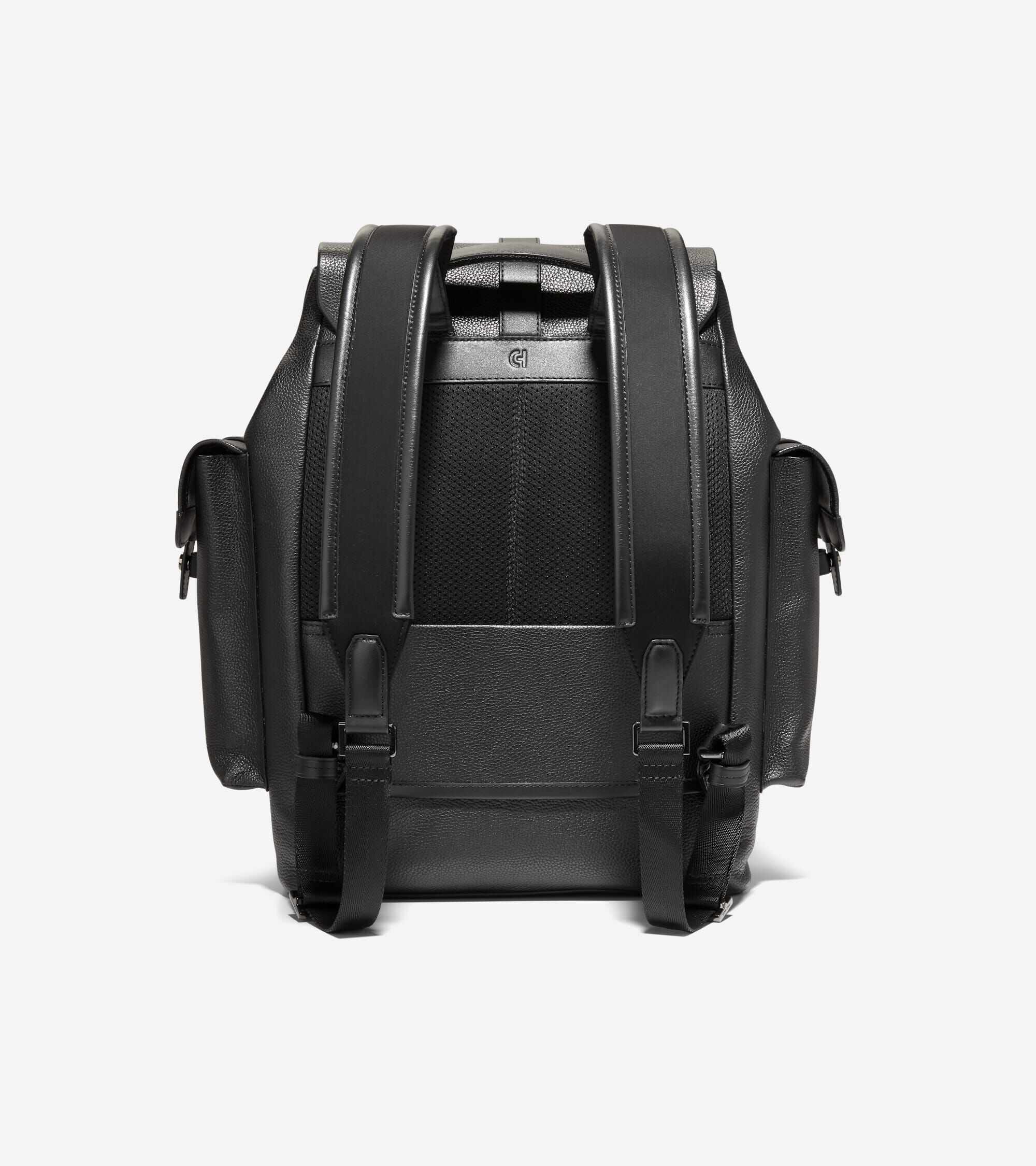 Cole haan men's leather backpack store